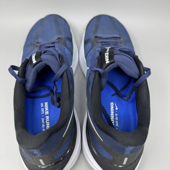 Nike Mens Air Zoom Structure 25 DJ7883-400 Blue Running Shoes Sneakers Size 14 - Picture 7 of 9